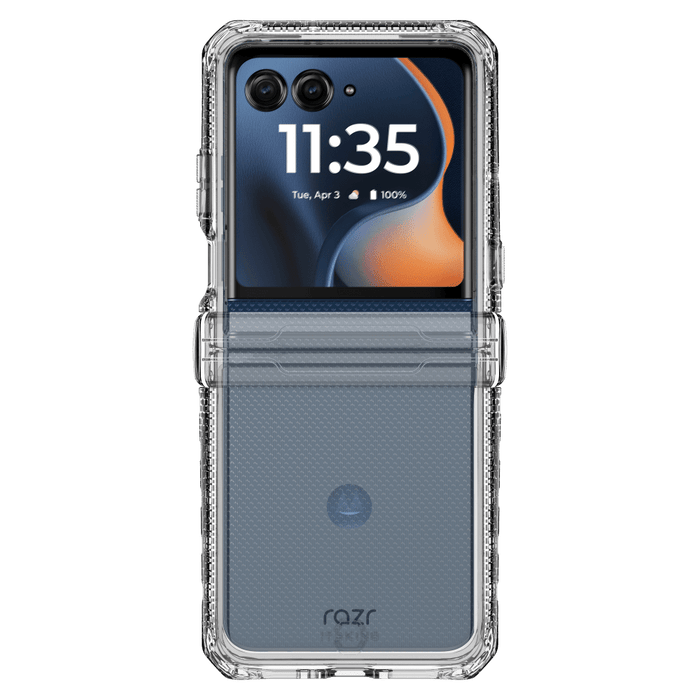 ITSkins Hybrid_R Clear Case for Motorola Razr (2025)