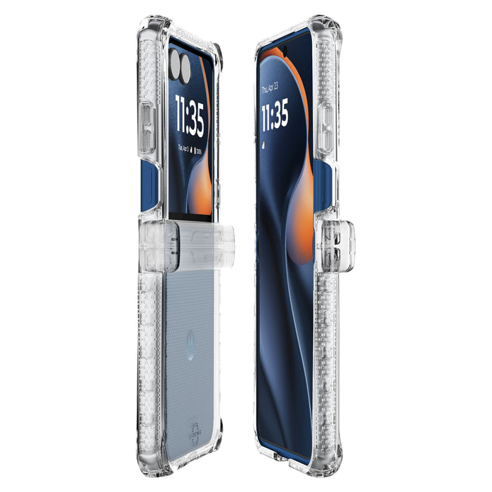 ITSkins Hybrid_R Clear Case for Motorola Razr (2025)