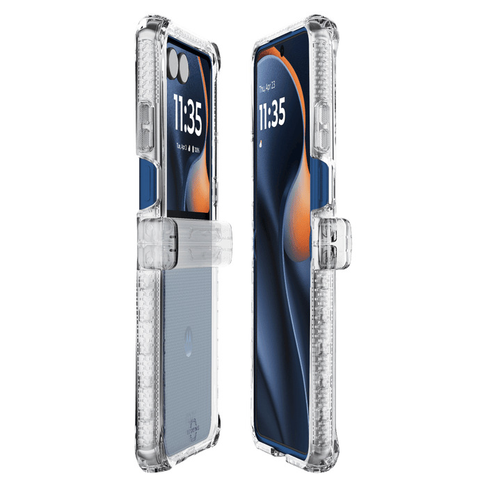 ITSkins Hybrid_R Clear Case for Motorola Razr (2025)