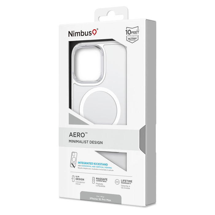 Nimbus9 Aero MagSafe Case for Apple iPhone 16 Pro Max Clear