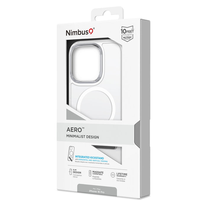 Nimbus9 Aero MagSafe Case for Apple iPhone 16 Pro Clear