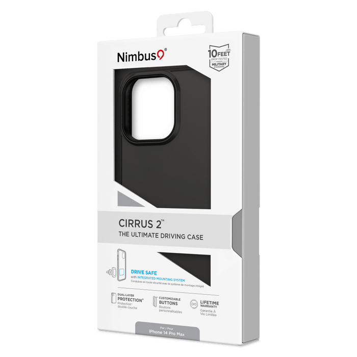 Nimbus9 Cirrus 2 Case for Apple Apple iPhone 14 Pro Max Black