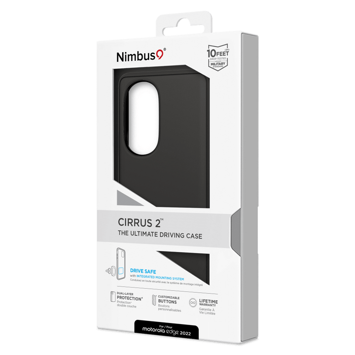 Nimbus9 Cirrus 2 Case for Motorola Moto Edge (2022) Black
