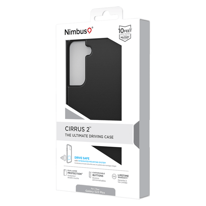 Nimbus9 Cirrus 2 Case for Samsung Galaxy S22 Plus Black