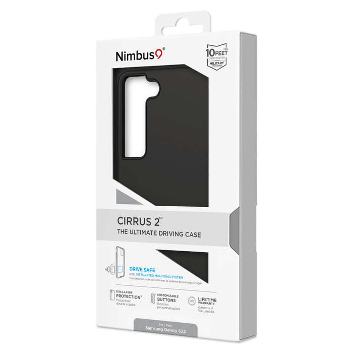 Nimbus9 Cirrus 2 Case for Samsung Galaxy S23 Black
