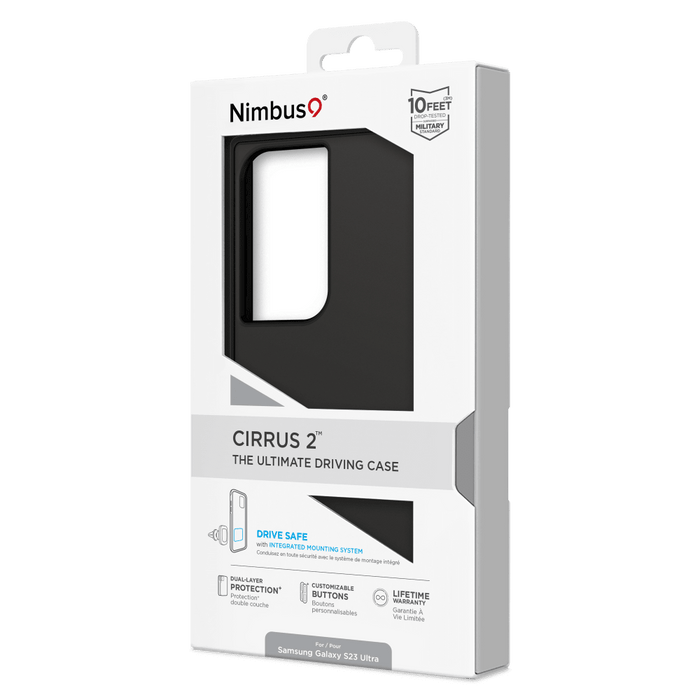 Nimbus9 Cirrus 2 Case for Samsung Galaxy S23 Ultra Black