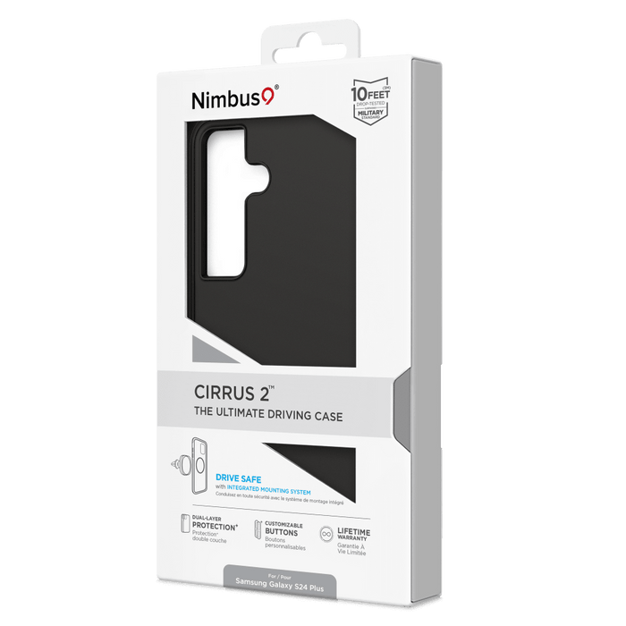 Nimbus9 Cirrus 2 Case for Samsung Galaxy S24 Plus Black