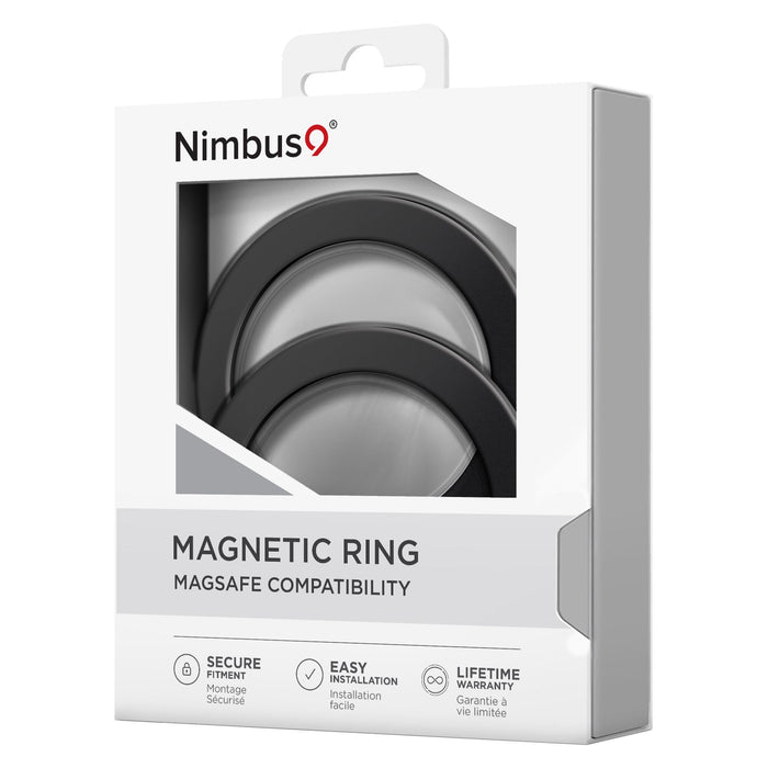 Nimbus9 Magnetic Mount Adhesive Ring (2-Pack) Black