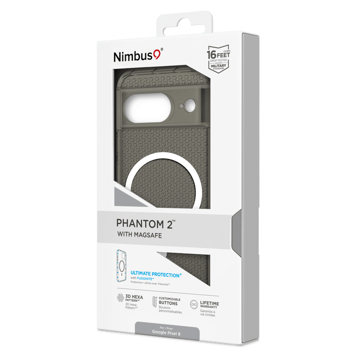 Nimbus9 Phantom 2 MagSafe Case for Google Pixel 8 Black