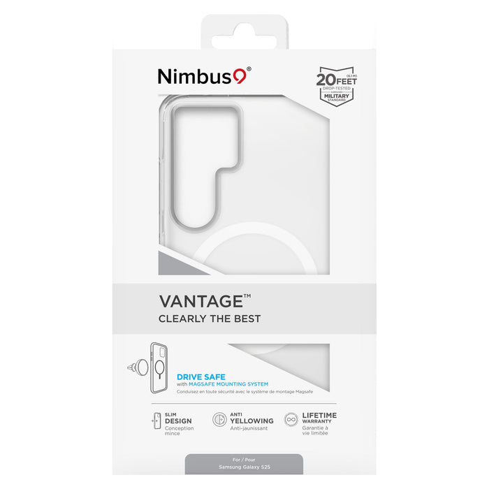 Nimbus9 Vantage MagSafe Case for Samsung Galaxy S25 Clear