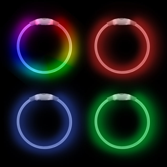 Nite Ize NiteHowl Mini Rechargeable LED Safety Necklace Disc-O Select