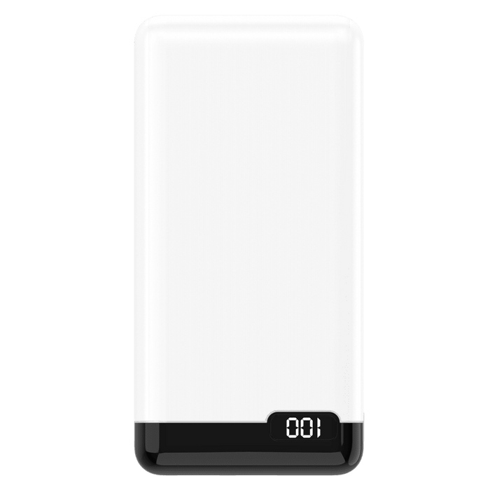 cellhelmet Power Bank Two Type A Ports and One Type C 20W PD and 18W QC 20,000 mAh White