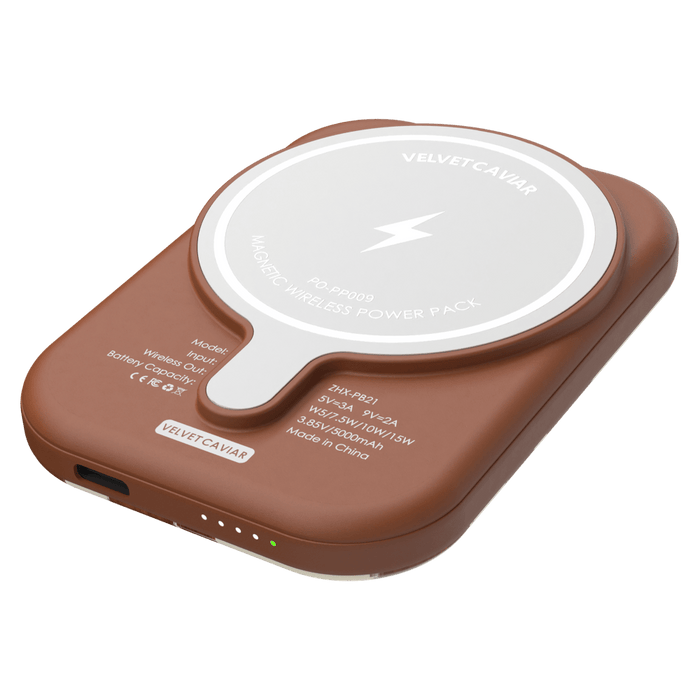 Velvet Caviar MagSafe Battery Power Pack White