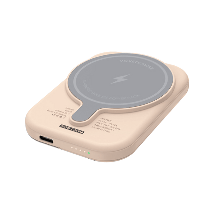 Velvet Caviar MagSafe Battery Power Pack Brown