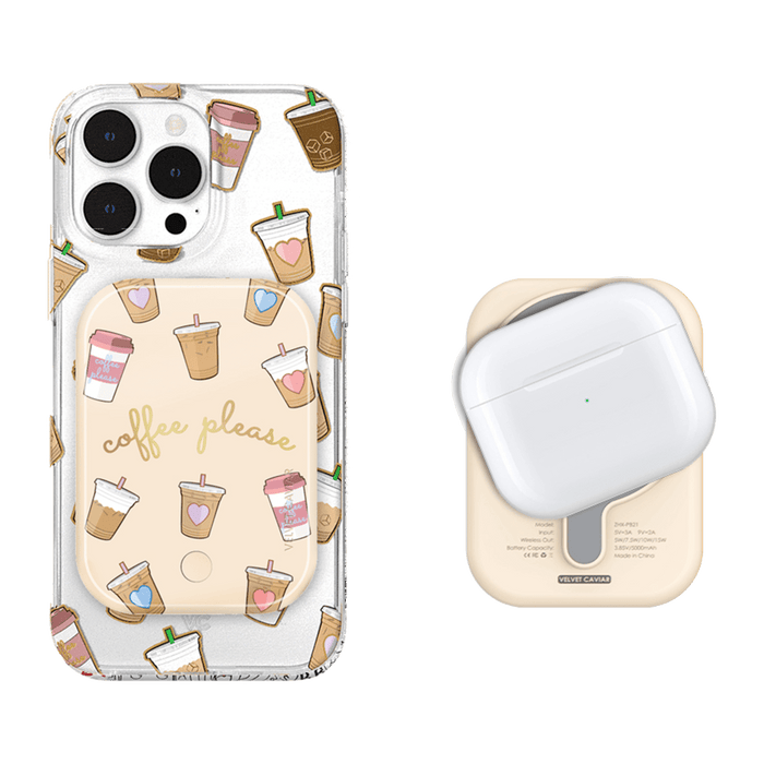 Velvet Caviar MagSafe Battery Power Pack Brown