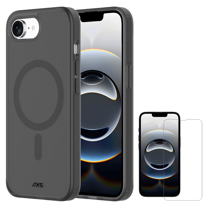 AXS PROShield MagSafe Case with ARMORGlass Pack for Apple iPhone 16e Black