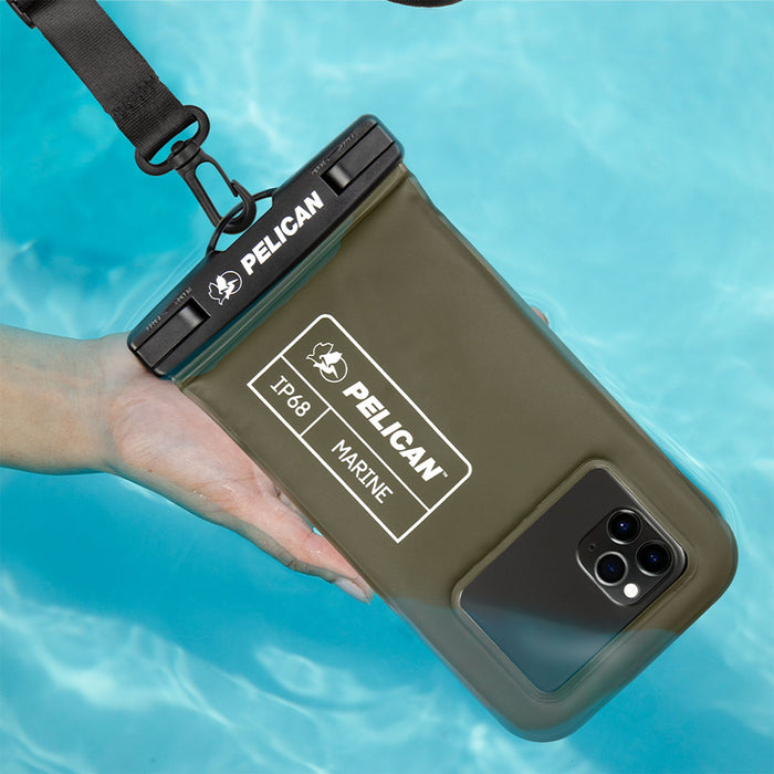 Pelican Marine Waterproof Floating Pouch Green