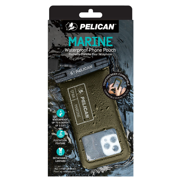 Pelican Marine Waterproof Floating Pouch Green