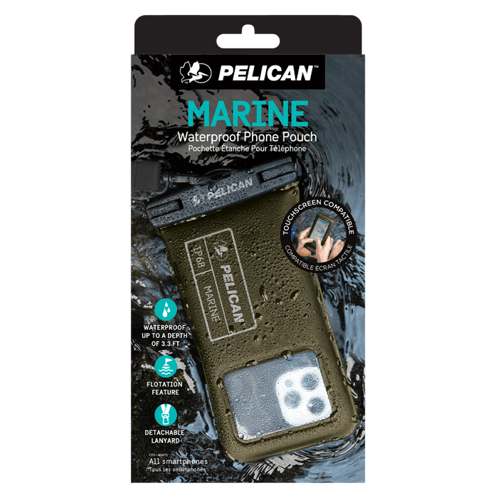 Pelican Marine Waterproof Floating Pouch Green