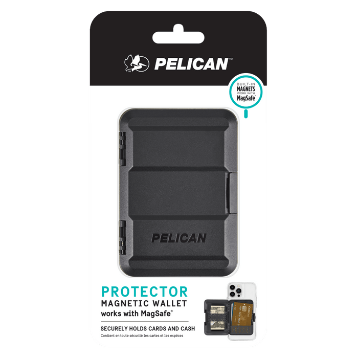 Pelican MagSafe Protector Magnetic Wallet Black