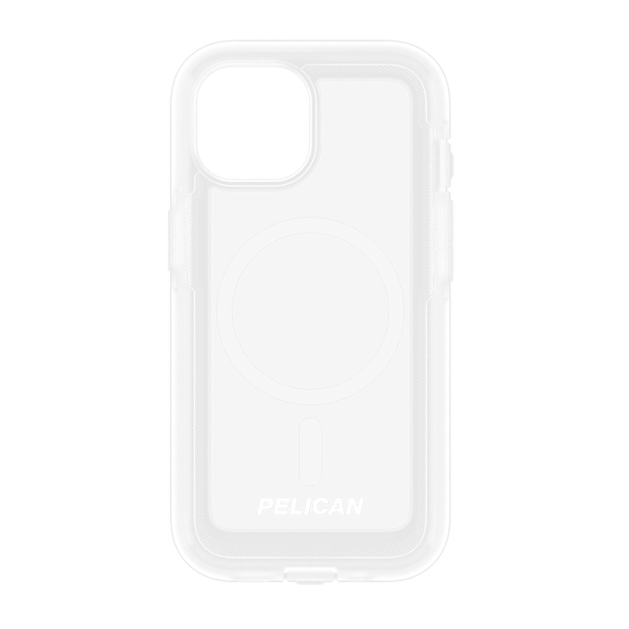 Pelican Voyager MagSafe Case for Apple iPhone 15 / iPhone 14 / iPhone 13 Clear