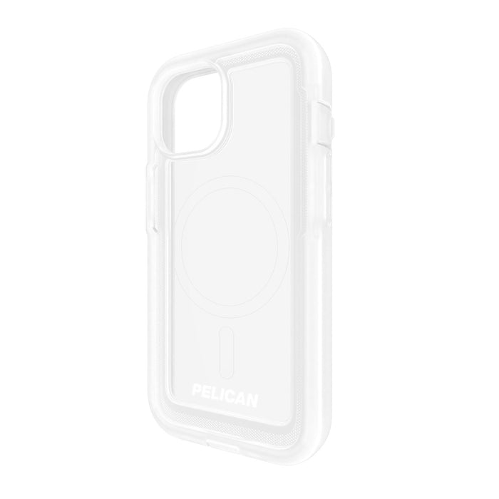 Pelican Voyager MagSafe Case for Apple iPhone 15 / iPhone 14 / iPhone 13 Clear
