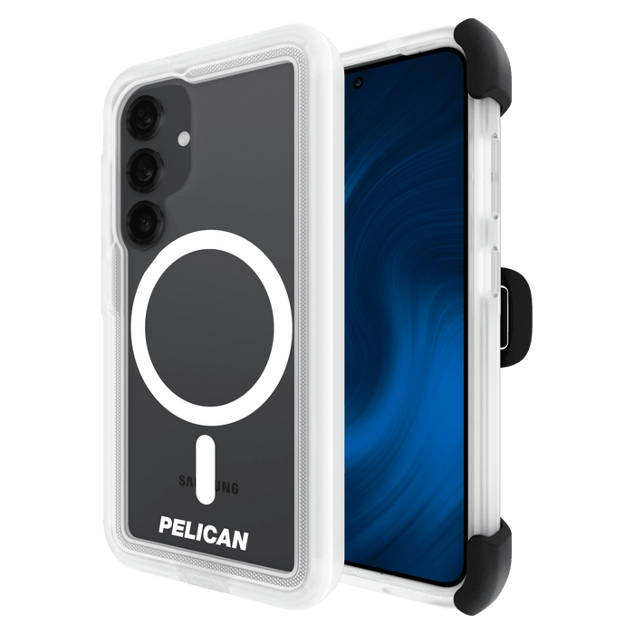 Pelican Voyager Case with Magnet and Holster for Samsung Galaxy S25