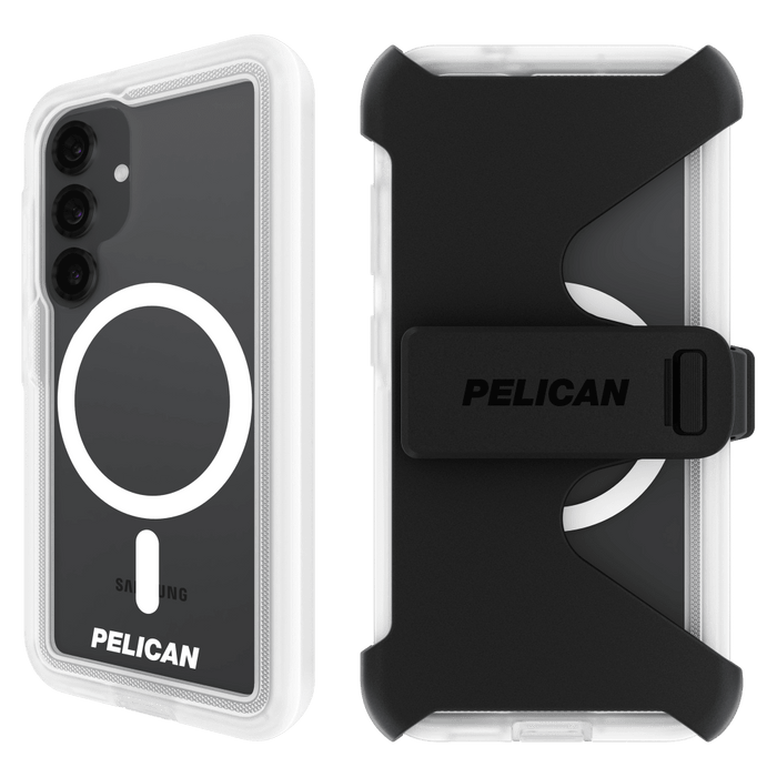 Pelican Voyager Case with Magnet and Holster for Samsung Galaxy S25