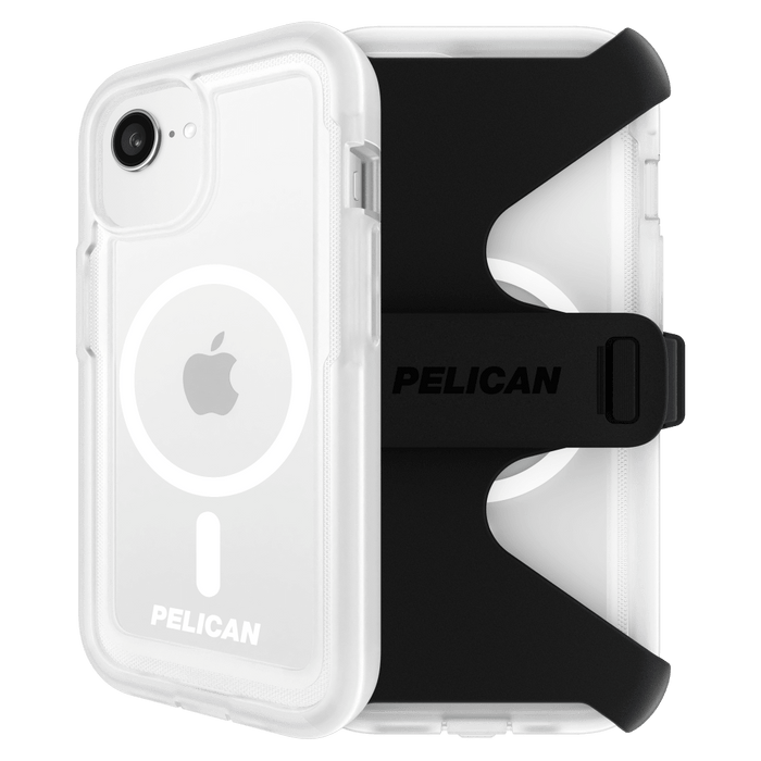 Pelican Voyager MagSafe Case with Holster for Apple iPhone 16e / iPhone 15 / iPhone 14 / iPhone 13