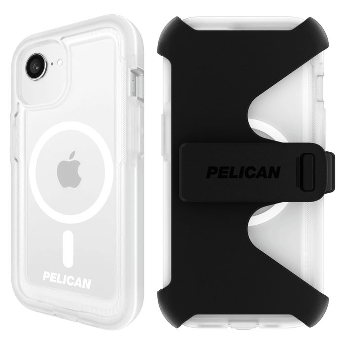 Pelican Voyager MagSafe Case with Holster for Apple iPhone 16e / iPhone 15 / iPhone 14 / iPhone 13