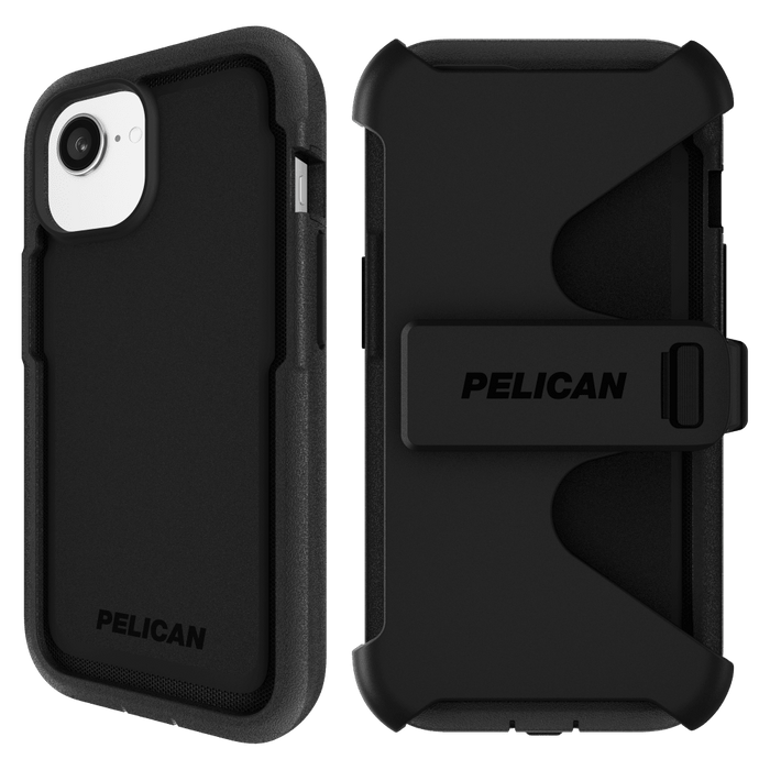 Pelican Voyager MagSafe Case with Holster for Apple iPhone 16e / iPhone 15 / iPhone 14 / iPhone 13