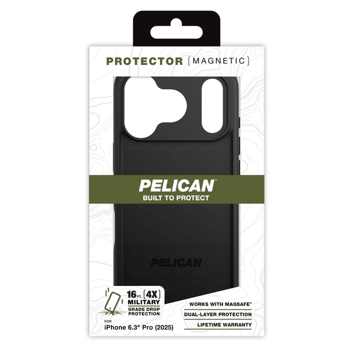 Pelican Protector MagSafe Case for Apple iPhone 17 Pro Black