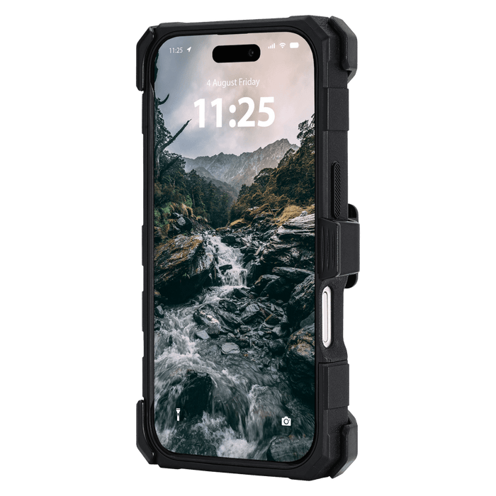 Pelican Shield MagSafe Case with Holster for Apple iPhone 17 Pro Black