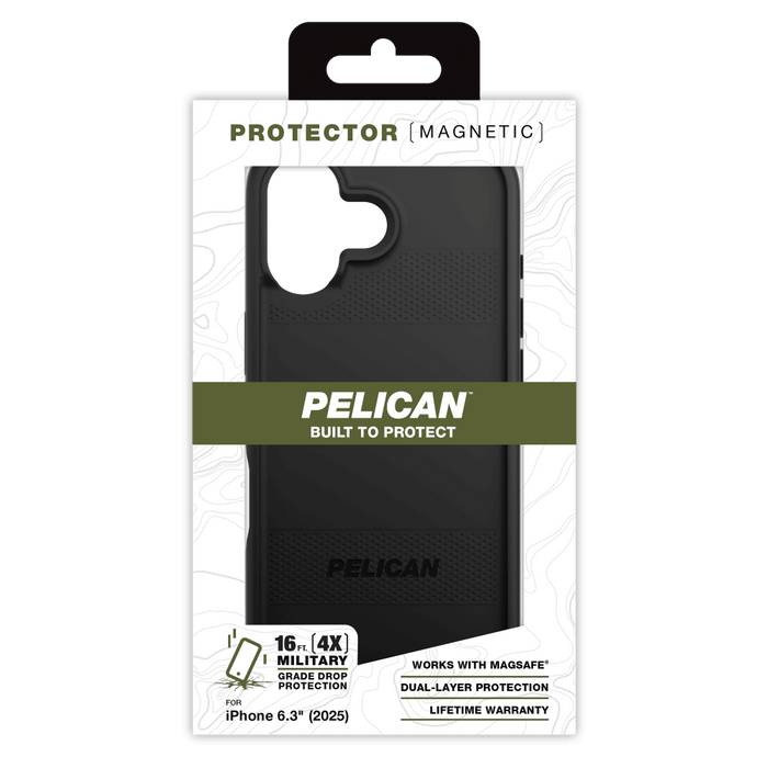 Pelican Protector MagSafe Case for Apple iPhone 17 Black