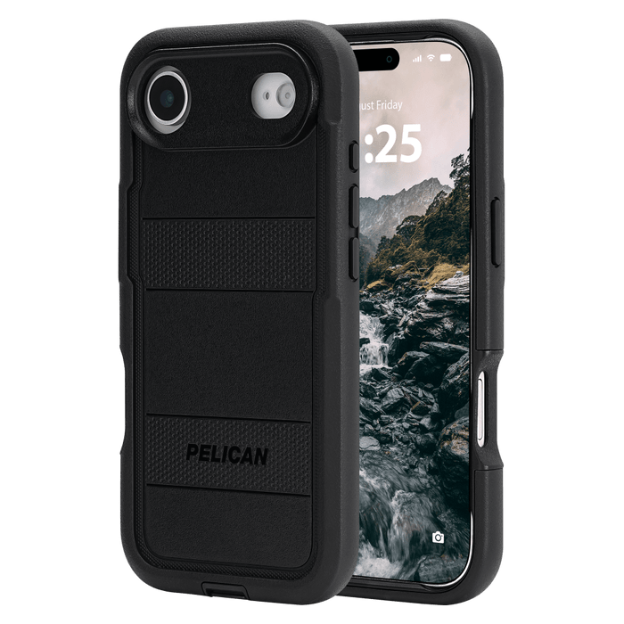 Pelican Voyager MagSafe Case with Holster for Apple iPhone Air Black