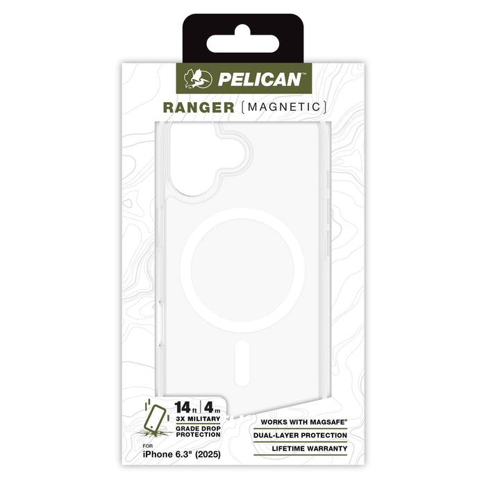Pelican Ranger MagSafe Case for Apple iPhone 17 Clear