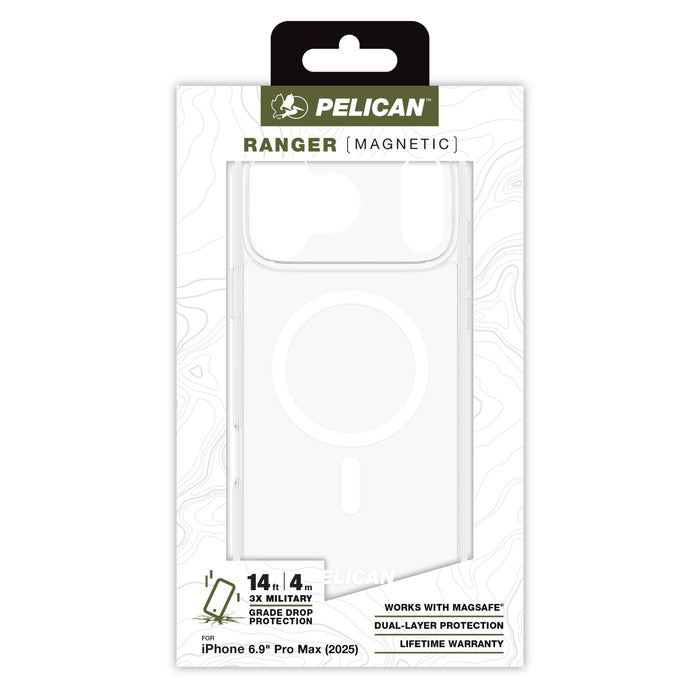 Pelican Ranger MagSafe Case for Apple iPhone 17 Pro Max Clear
