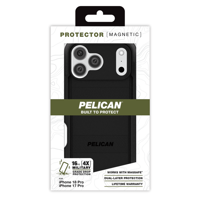 Pelican Protector MagSafe Case for Apple iPhone 18 Pro / 17 Pro
