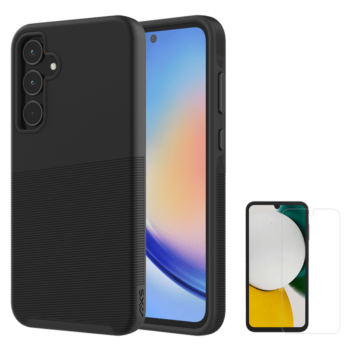 AXS PROTech Plus Case and ARMORGlass Screen Protector for Samsung Galaxy A35 5G