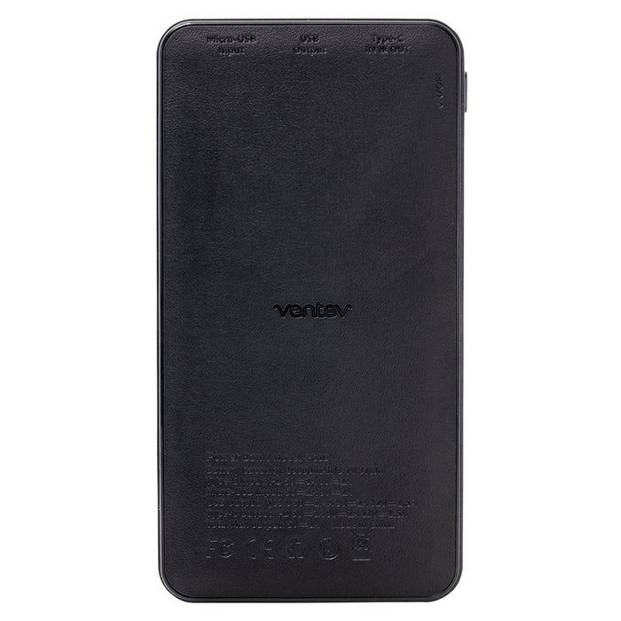Ventev 10K mAh Portable Battery Gray