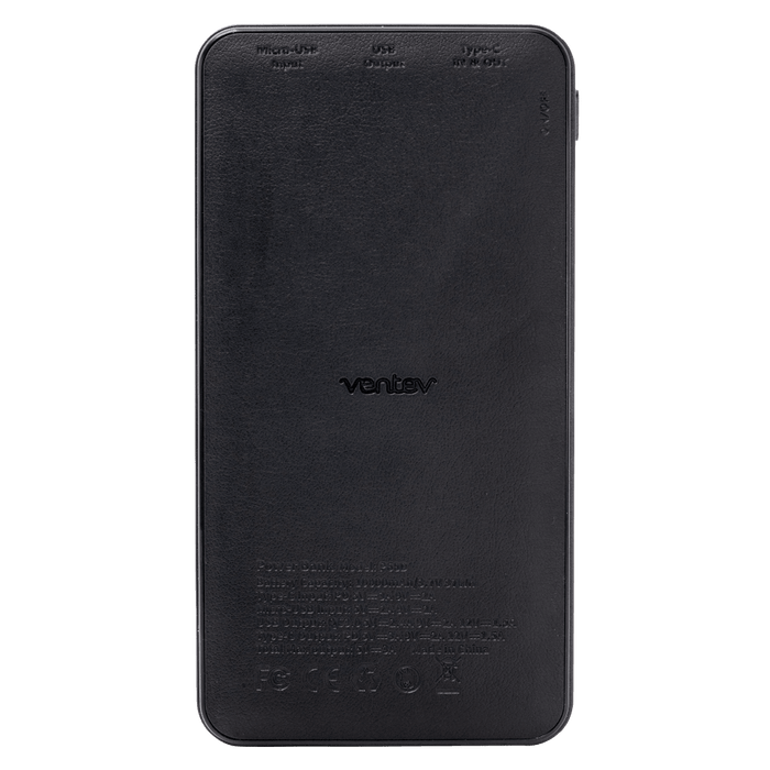 Ventev Portable Battery 5,000 mAh Gray