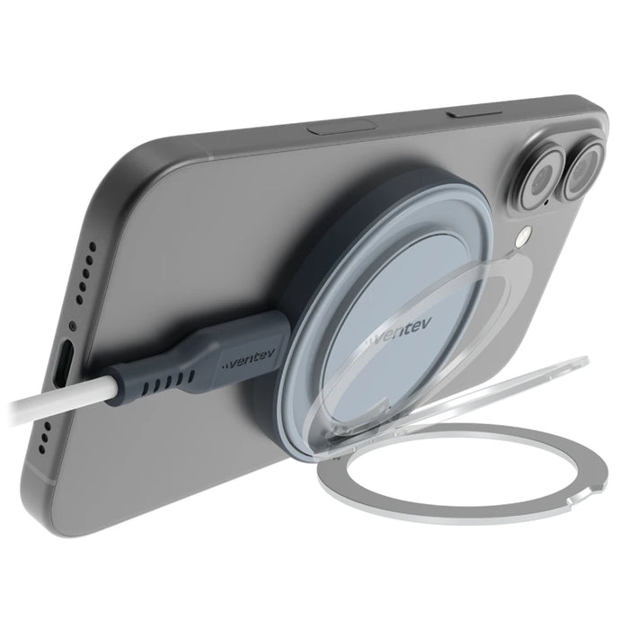 Ventev 15W Qi2 Magnetic Wireless ULTRAFAST 360 Rotating Charging Stand
