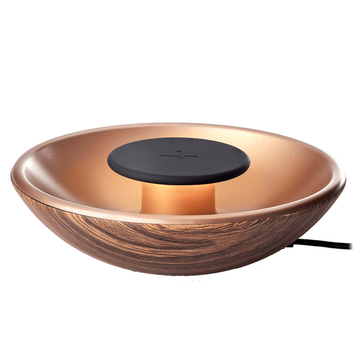 TYLT Bowl Home Decor Wireless Charging Pad 10W Wood Grain