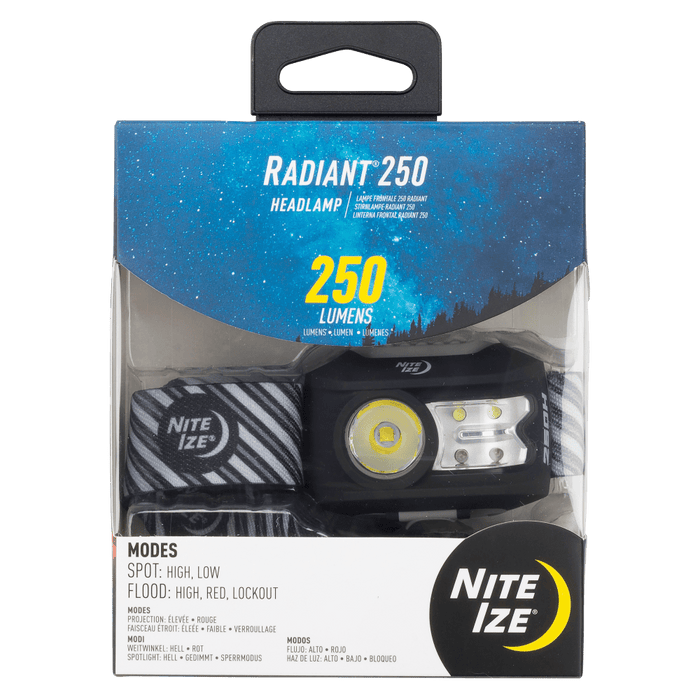 Nite Ize Radiant Headlamp 250 Charcoal