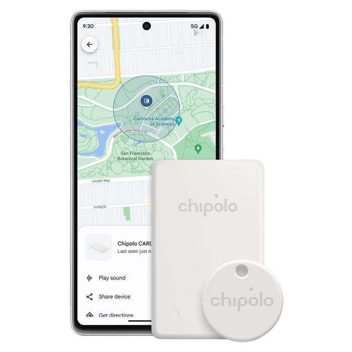 Chipolo Point Bundle for Android Devices (1 Key and 1 Wallet Finder) White