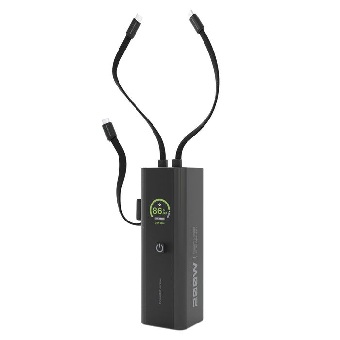 ReelCharge ReelPro 200W Power Bank with Integrated Cable 27,000 mA