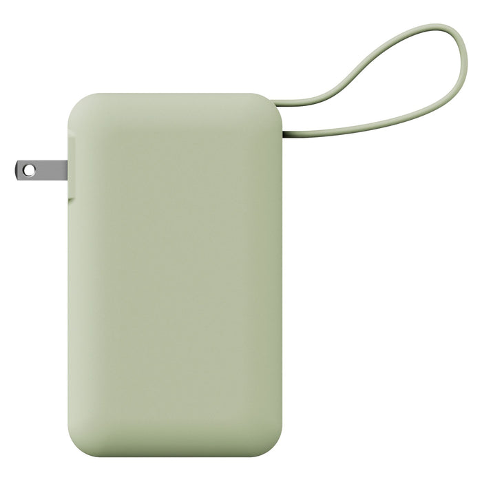 ReelCharge 10,000 mAh Power Bank Flex with Integrated USB-C Cable 65W