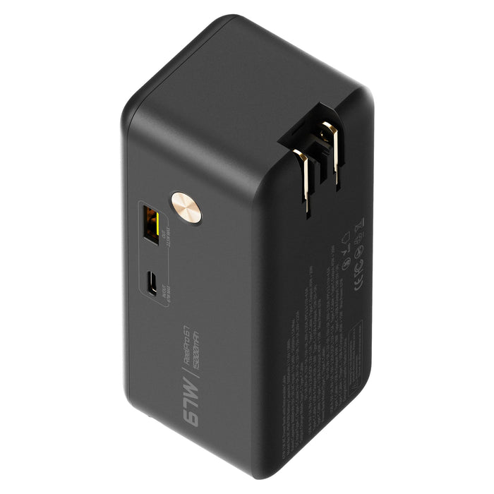 ReelCharge ReelPro 67W Power Bank 15,000 mAh with Retractable Cable