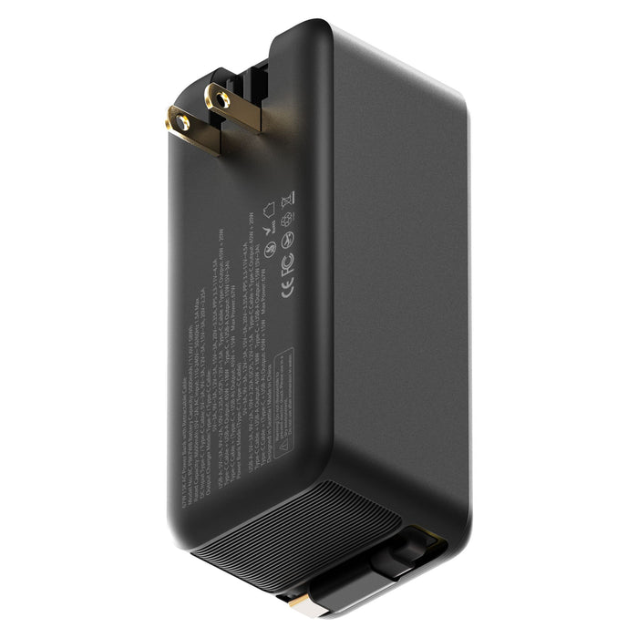 ReelCharge ReelPro 67W Power Bank 15,000 mAh with Retractable Cable