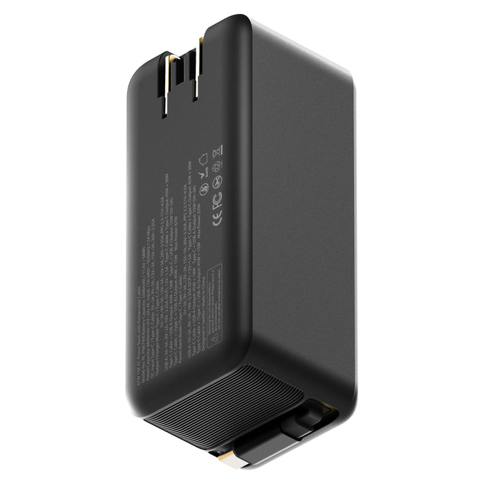 ReelCharge ReelPro 67W Power Bank 15,000 mAh with Retractable Cable